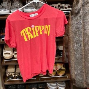 Trippin crop top NWT Wildfox